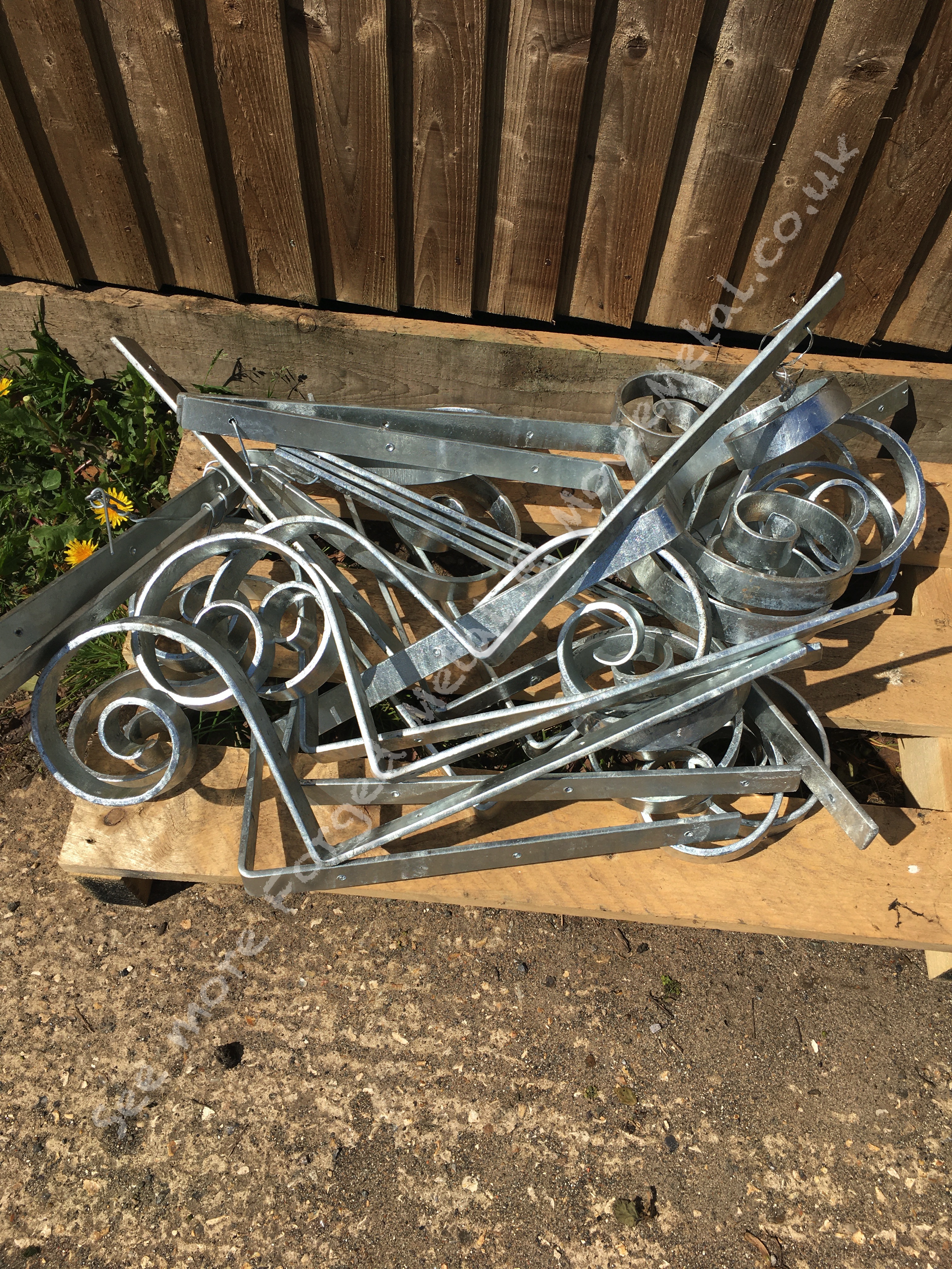 Roof Hip Irons, MovieMetal, Blacksmith, Forged Iron, Forged Metal, Wrought Iron, Wrought Ironwork, Film & TV, Film Industry, Blacksmithing, Burrows Lea Forge, Metalwork for film, Supplier to Film