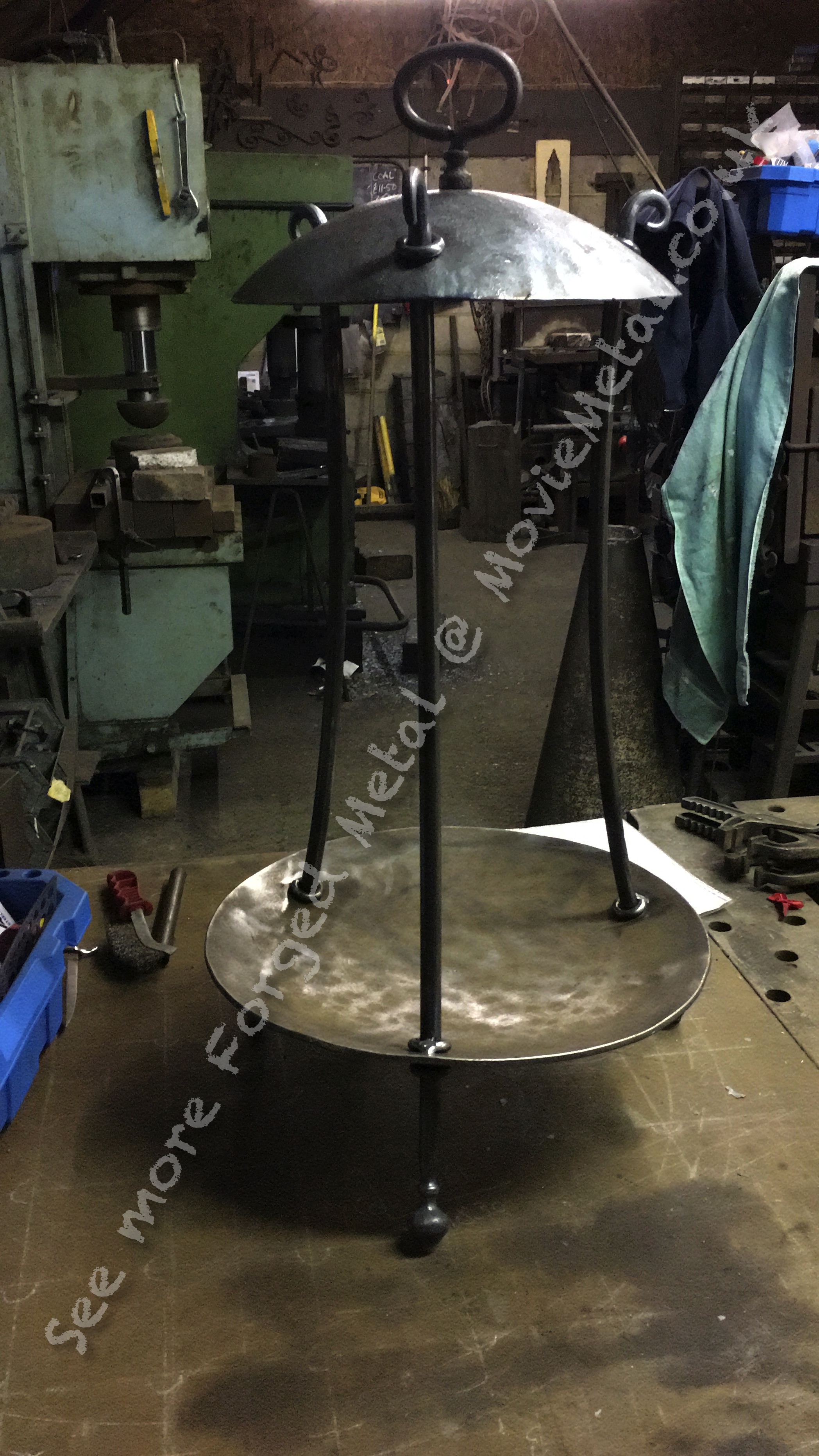 Flambeau, Lighting, MovieMetal, Blacksmith, Forged Iron, Forged Metal, Wrought Iron, Wrought Ironwork, Film & TV, Film Industry, Blacksmithing, Burrows Lea Forge, Metalwork for film, Supplier to Film