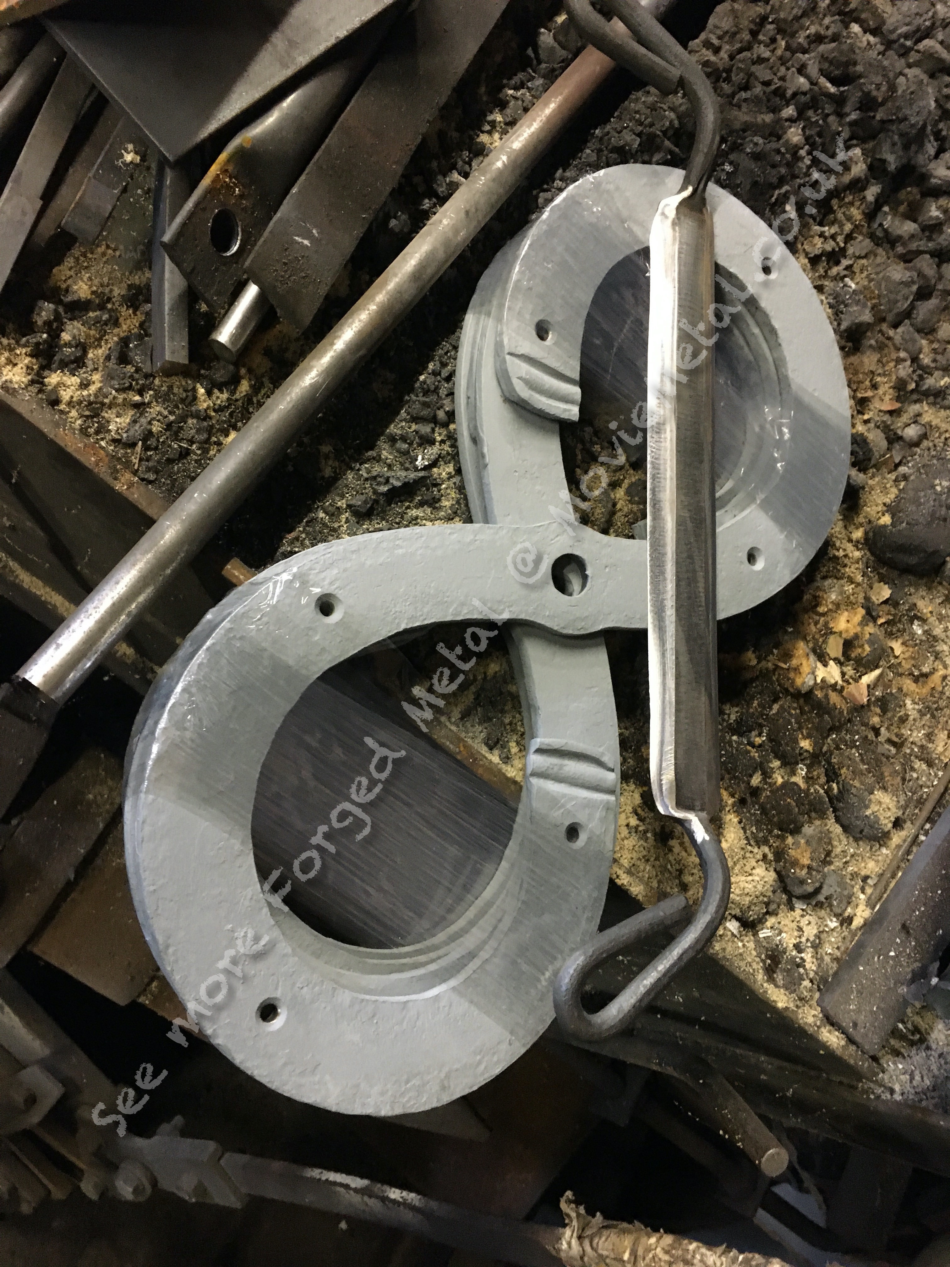 Patress plates, Wall tie, other stuff, MovieMetal, Blacksmith, Forged Iron, Forged Metal, Wrought Iron, Wrought Ironwork, Film & TV, Film Industry, Blacksmithing, Burrows Lea Forge, Metalwork for film, Supplier to Film