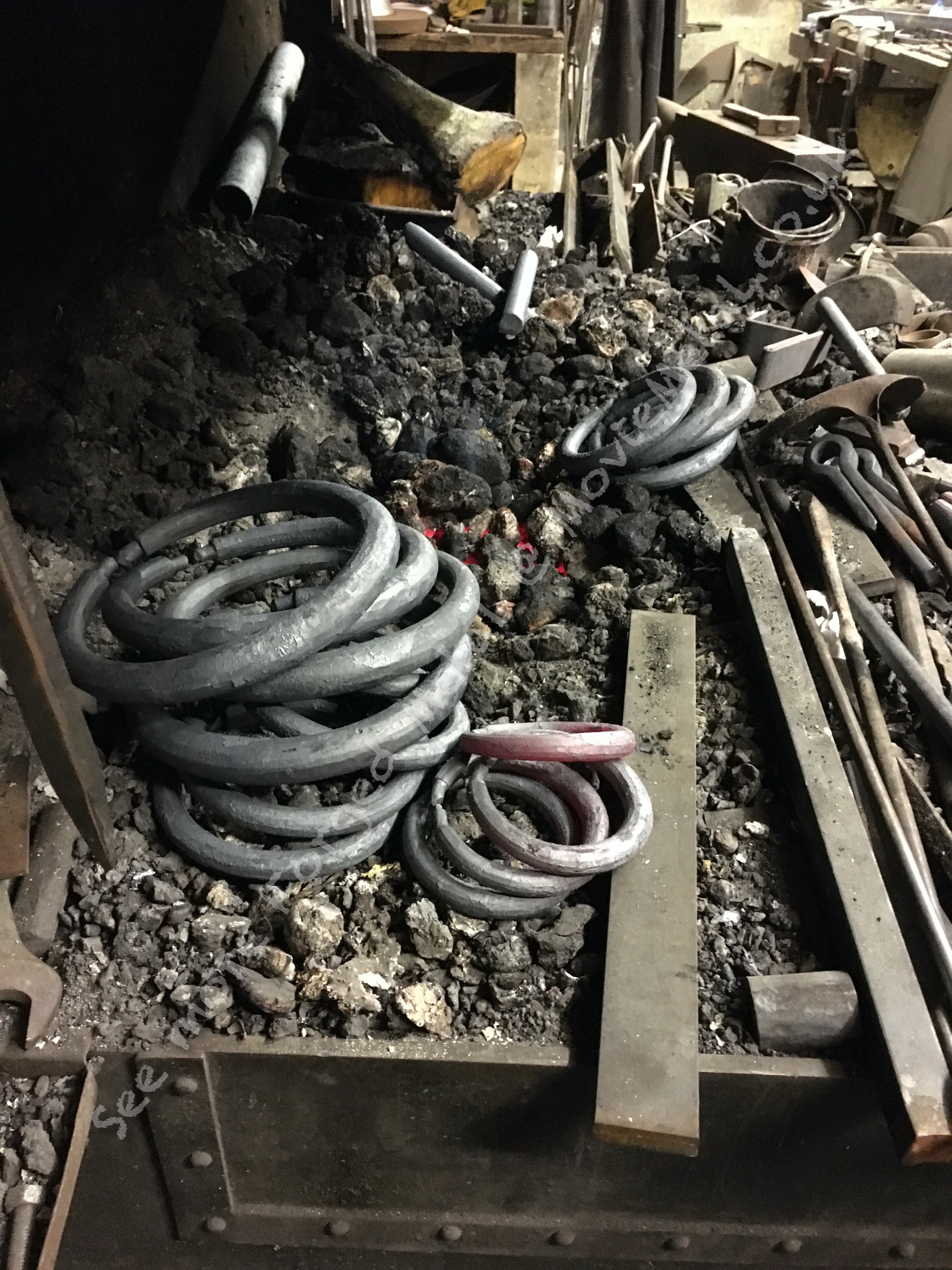 Work in Progress, Set Decoration, Action Props, MovieMetal, Blacksmith, Forged Iron, Forged Metal, Wrought Iron, Wrought Ironwork, Film & TV, Film Industry, Blacksmithing, Burrows Lea Forge, Metalwork for film, Supplier to Film