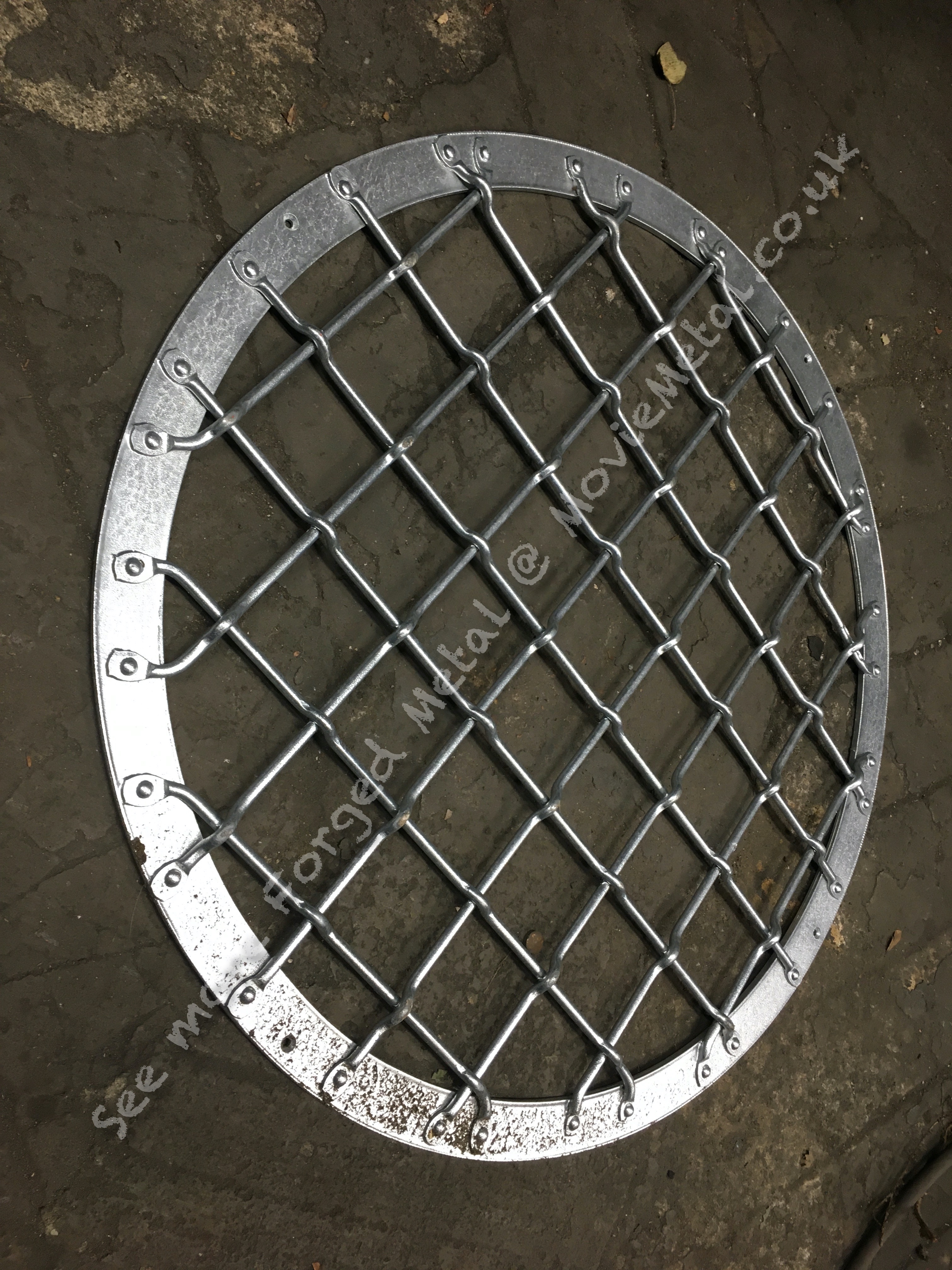 Well cover, other stuff, MovieMetal, Blacksmith, Forged Iron, Forged Metal, Wrought Iron, Wrought Ironwork, Film & TV, Film Industry, Blacksmithing, Burrows Lea Forge, Metalwork for film, Supplier to Film