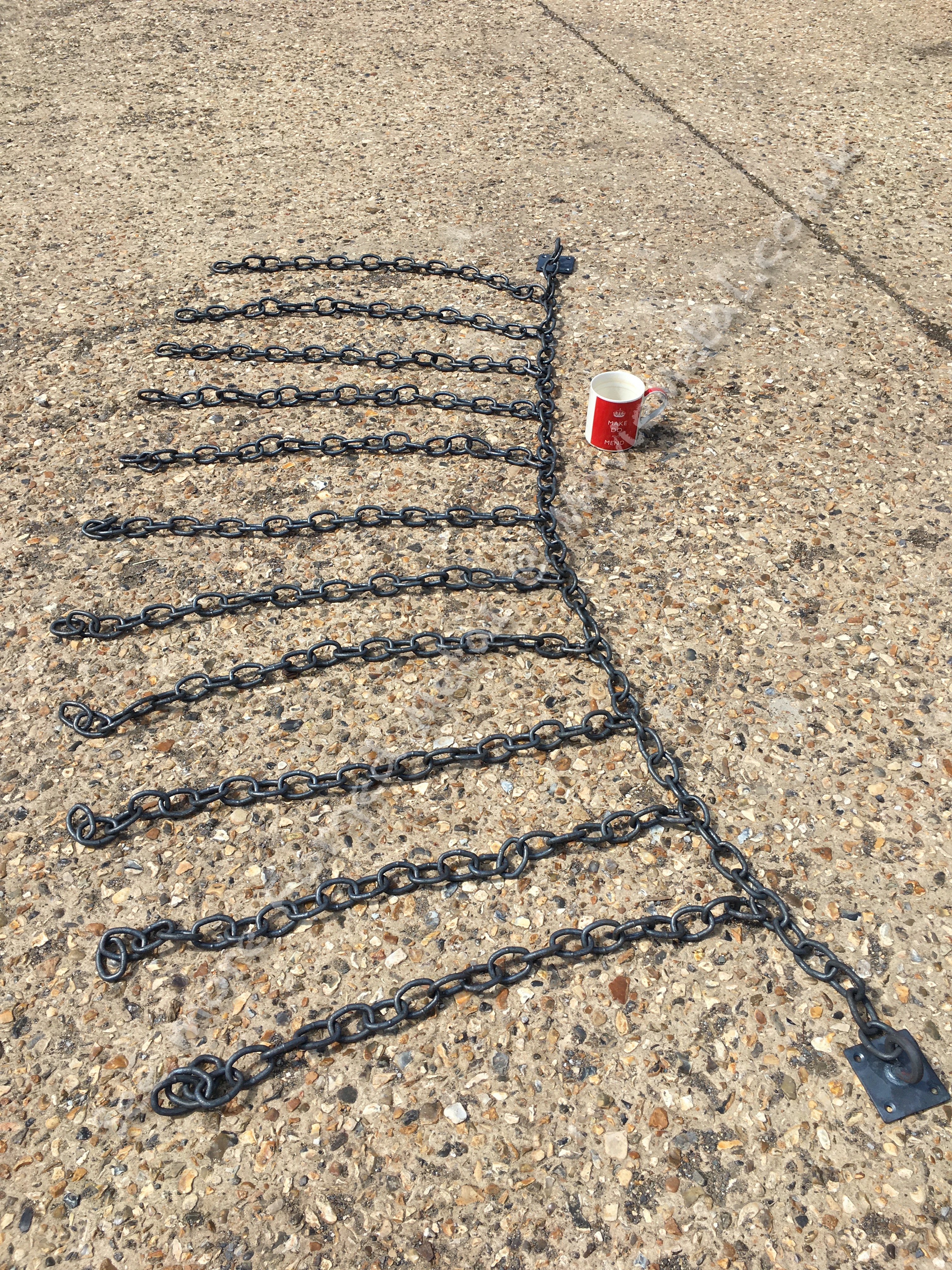 Shackles, chains, Forged chains, handcuffs, manacles, Action Props, Set Decoration, MovieMetal, Blacksmith, Forged Iron, Forged Metal, Wrought Iron, Wrought Ironwork, Film & TV, Film Industry, Blacksmithing, Burrows Lea Forge, Metalwork for film, Supplier to Film