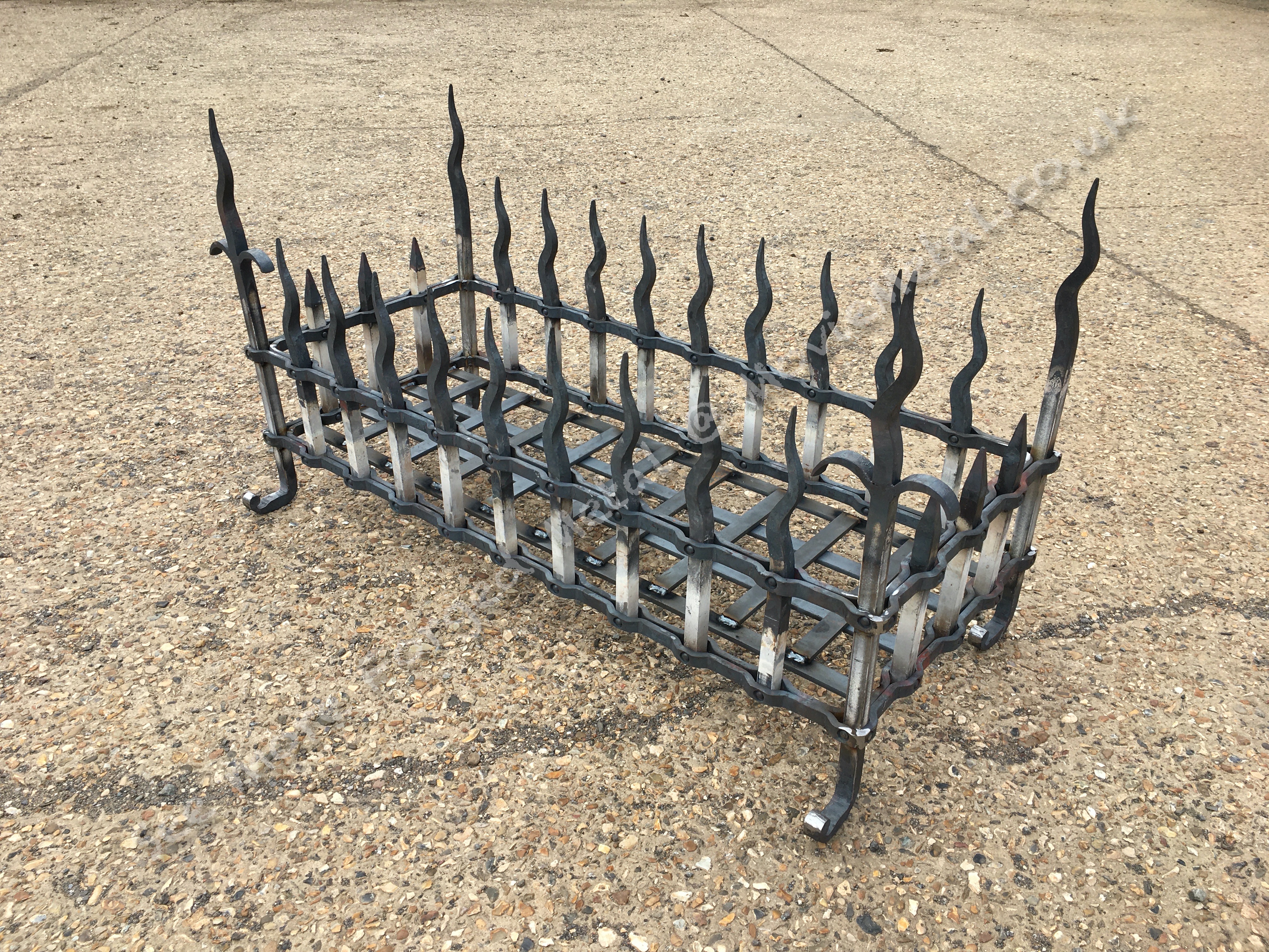 Fire basket, MovieMetal, Blacksmith, Forged Iron, Forged Metal, Wrought Iron, Wrought Ironwork, Film & TV, Film Industry, Blacksmithing, Burrows Lea Forge, Metalwork for film, Supplier to Film