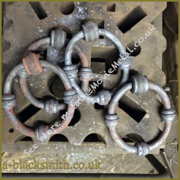 Ring pulls, Medieval, Door Furniture, MovieMetal, Blacksmith, Forged Iron, Forged Metal, Wrought Iron, Wrought Ironwork, Film & TV, Film Industry, Blacksmithing, Burrows Lea Forge, Metalwork for film, Supplier to Film MovieMetal, Blacksmith, Forged Iron, Forged Metal, Wrought Iron, Wrought Ironwork, Film & TV, Film Industry, Blacksmithing, Burrows Lea Forge, Metalwork for film, Supplier to Film